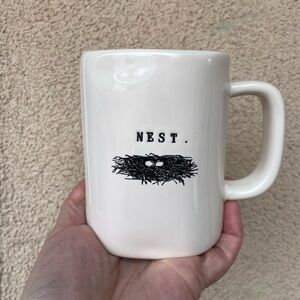Rae Dunn Nest Artisan Collection by Magenta large coffee tea mug cup